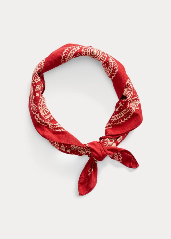 Women's Ralph Lauren Cotton Bandanna | 512964CFV